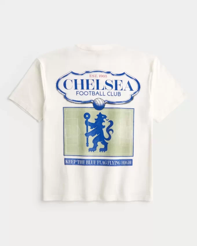 Boxy Chelsea FC Graphic T-paita