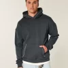 Boxy Contrast Stitch -huppari Boxy Contrast Stitch -huppari