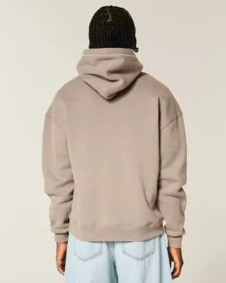 Boxy Contrast Stitch -huppari