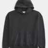 Boxy Contrast Stitch -huppari Boxy Contrast Stitch -huppari