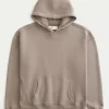 Boxy Contrast Stitch -huppari Boxy Contrast Stitch -huppari