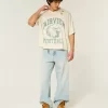 Boxy Crop Fairview Football Graphic Jersey Boxy Crop Fairview Football Graphic Jersey