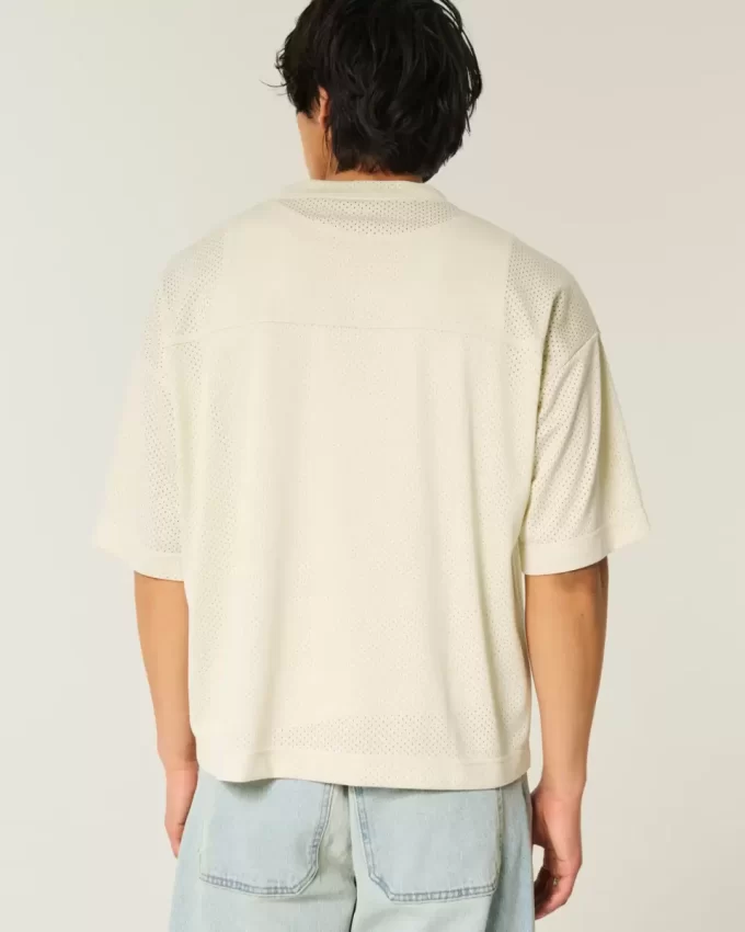 Boxy Crop Fairview Football Graphic Jersey Boxy Crop Fairview Football Graphic Jersey