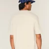 Boxy Crop Heavyweight Crew T-paita