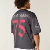 Boxy Crop Mot’rhead Graphic Jersey Boxy Crop Mot’rhead Graphic Jersey