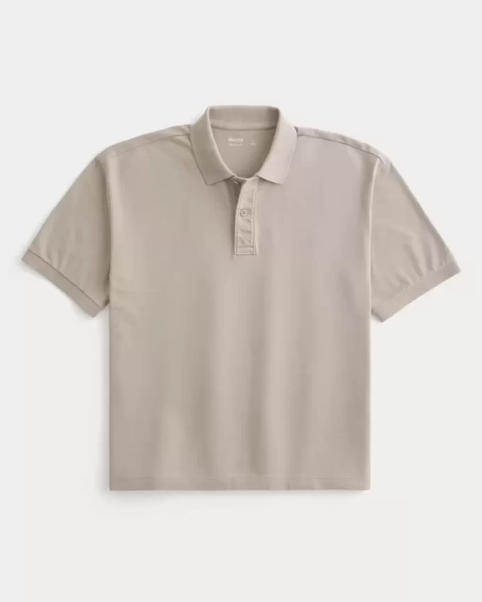 Boxy Crop Pesty Polo