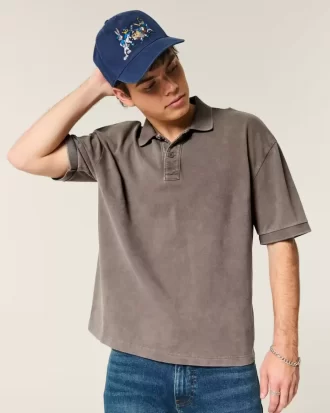 Boxy Crop Pesty Polo