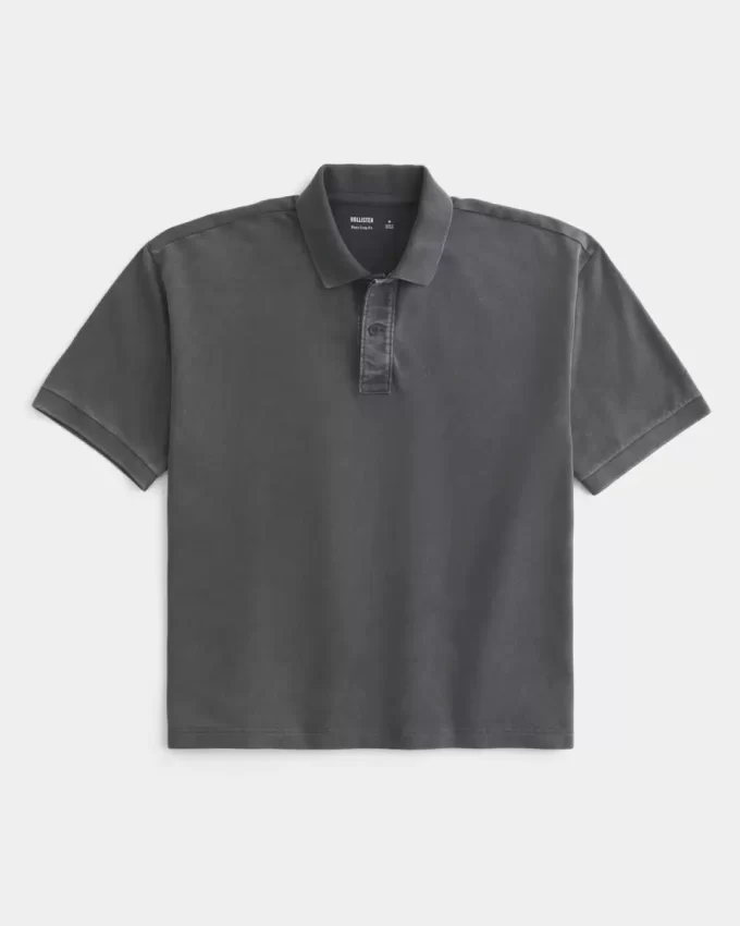 Boxy Crop Pesty Polo
