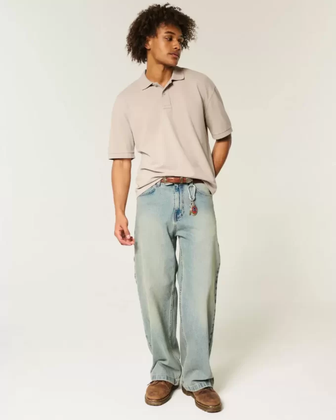 Boxy Crop Pesty Polo