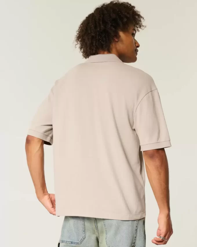 Boxy Crop Pesty Polo