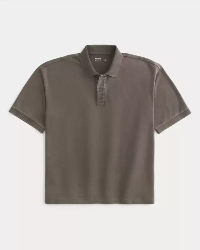 Boxy Crop Pesty Polo