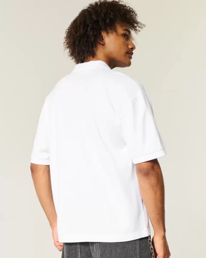 Boxy Crop Polo