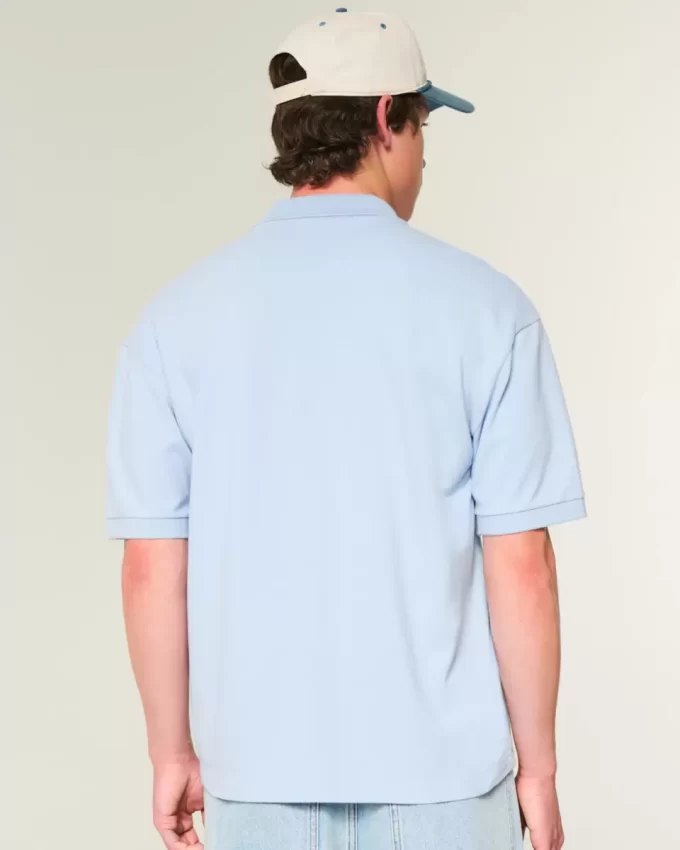 Boxy Crop Polo