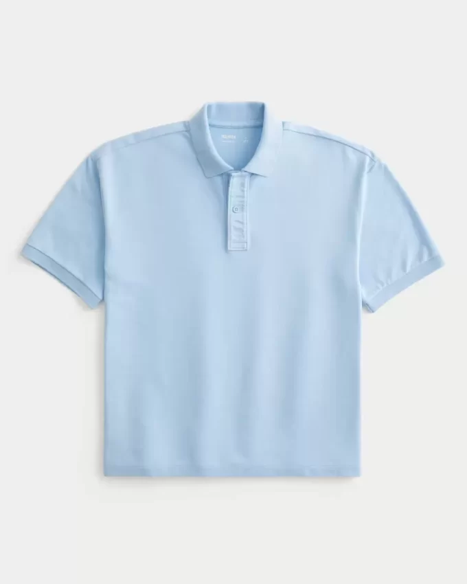 Boxy Crop Polo