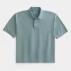 Boxy Crop Polo