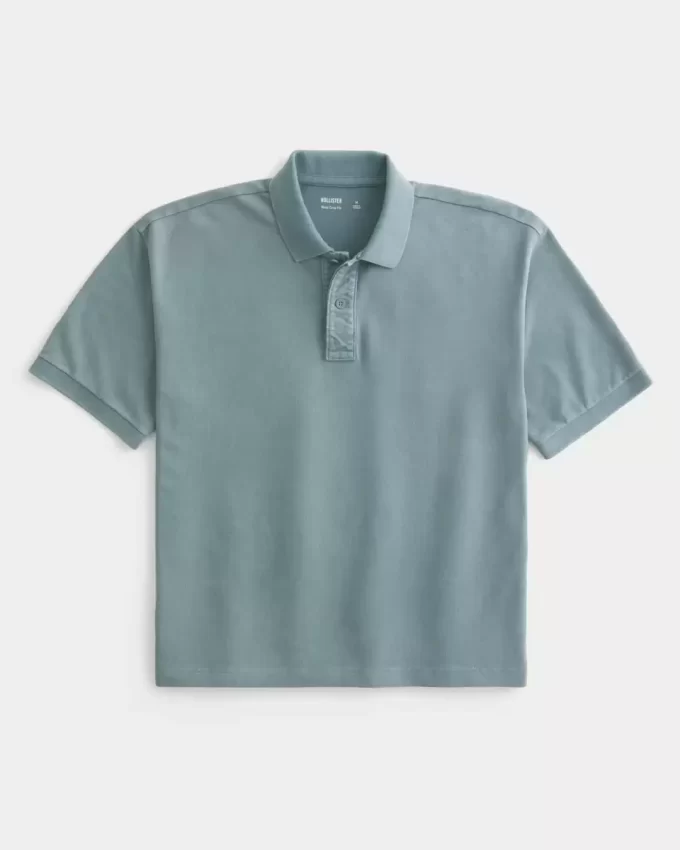 Boxy Crop Polo
