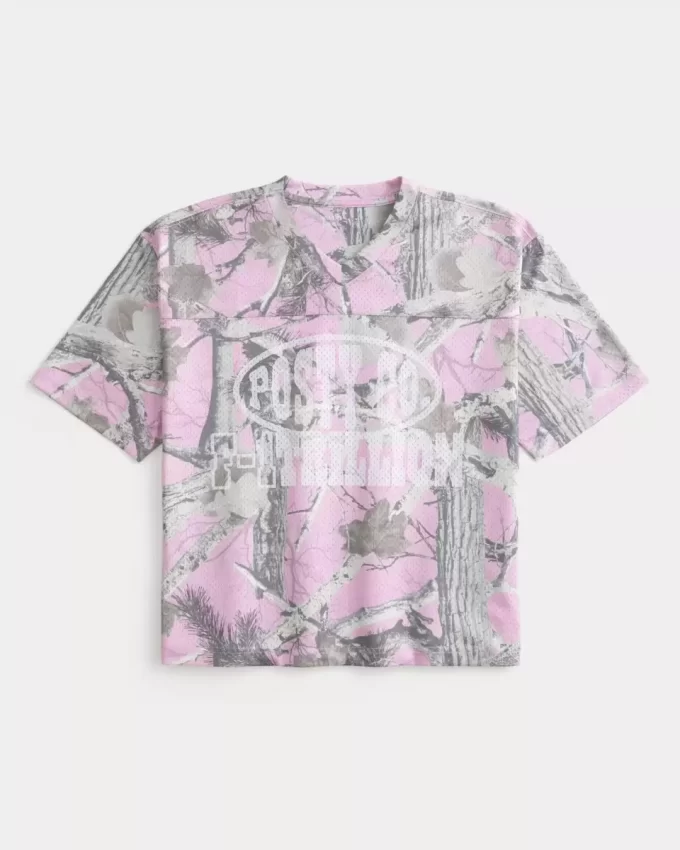 Boxy Crop Posty Co. Graphic Jersey Boxy Crop Posty Co. Graphic Jersey