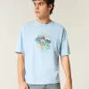 Boxy Crop SpongeBob SquarePants Graafinen T-paita Boxy Crop SpongeBob SquarePants Graafinen T-paita