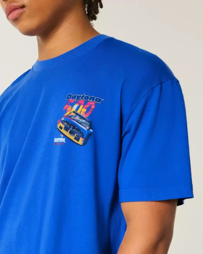 Boxy Daytona 500 Graphic T-paita Boxy Daytona 500 Graphic T-paita
