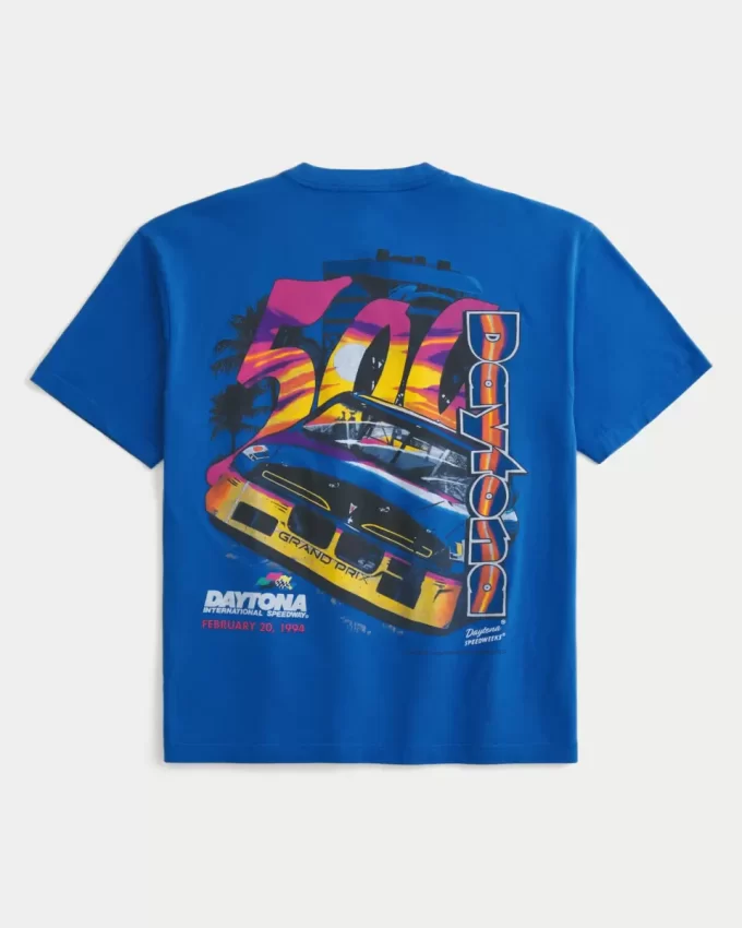 Boxy Daytona 500 Graphic T-paita Boxy Daytona 500 Graphic T-paita