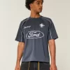 Boxy Ford Mustang Graphic Soccer Jersey Boxy Ford Mustang Graphic Soccer Jersey