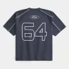 Boxy Ford Mustang Graphic Soccer Jersey Boxy Ford Mustang Graphic Soccer Jersey