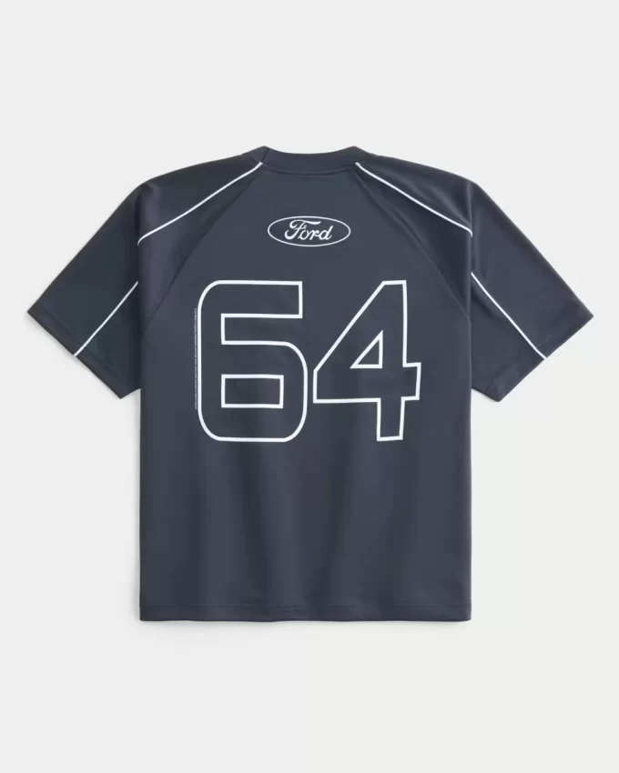 Boxy Ford Mustang Graphic Soccer Jersey Boxy Ford Mustang Graphic Soccer Jersey