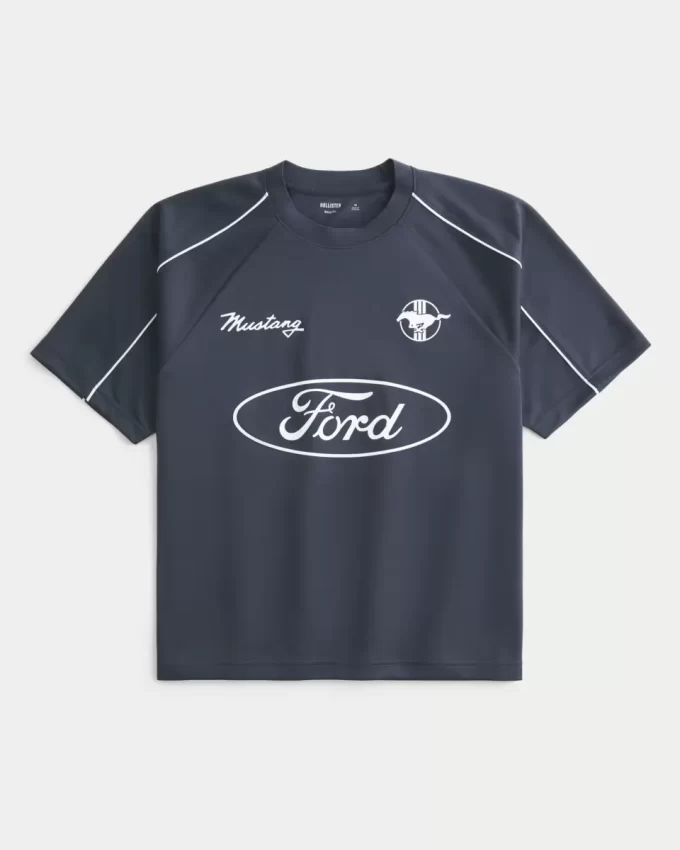 Boxy Ford Mustang Graphic Soccer Jersey Boxy Ford Mustang Graphic Soccer Jersey