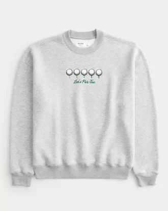Boxy Golf Graphic Crew -huppari