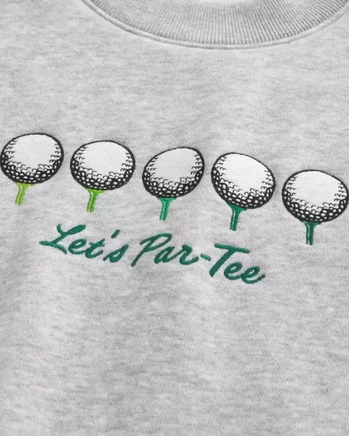 Boxy Golf Graphic Crew -huppari Boxy Golf Graphic Crew -huppari