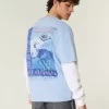 Boxy Hawaii Surf Graphic T-paita Boxy Hawaii Surf Graphic T-paita