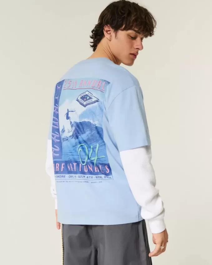 Boxy Hawaii Surf Graphic T-paita Boxy Hawaii Surf Graphic T-paita