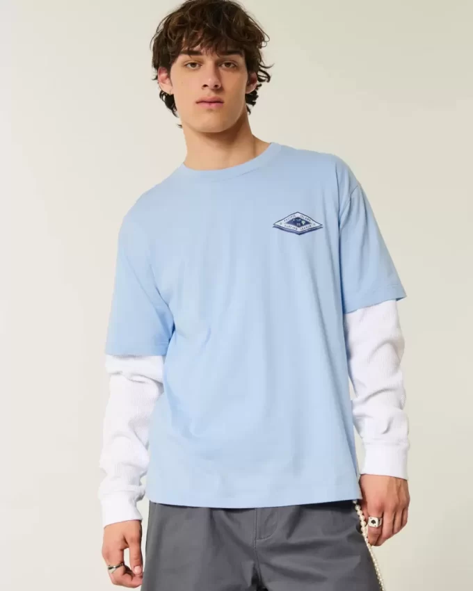 Boxy Hawaii Surf Graphic T-paita Boxy Hawaii Surf Graphic T-paita