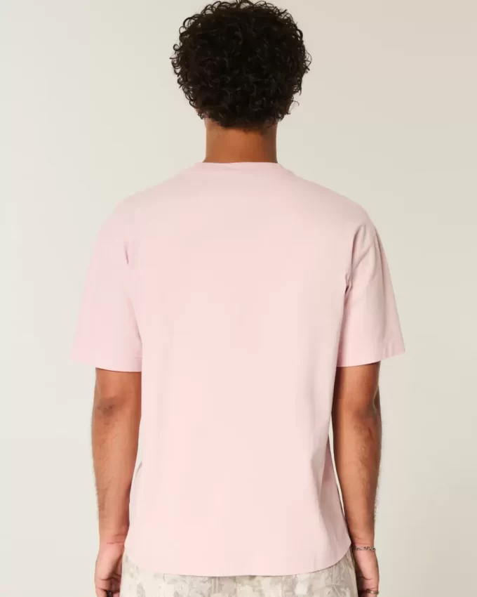 Boxy Heavyweight Amalfi Coast Graphic T-paita Boxy Heavyweight Amalfi Coast Graphic T-paita