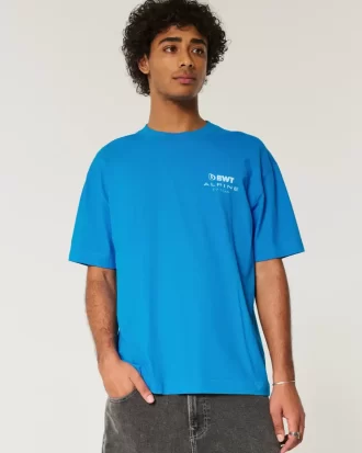 Boxy Heavyweight BWT Alpine F1 Team Graphic T-paita