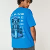 Boxy Heavyweight BWT Alpine F1 Team Graphic T-paita Boxy Heavyweight BWT Alpine F1 Team Graphic T-paita