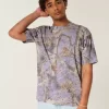 Boxy Heavyweight Camo Crew T-paita