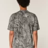 Boxy Heavyweight Camo Crew T-paita