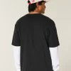 Boxy Heavyweight Cotton Crew T-paita