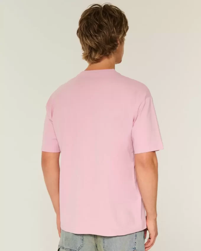 Boxy Heavyweight Cotton Crew T-paita