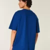 Boxy Heavyweight Cotton Crew T-paita