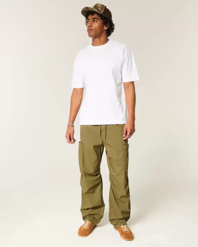 Boxy Heavyweight Cotton Crew T-paita