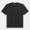 Boxy Heavyweight Cotton Crew T-paita