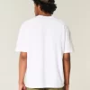 Boxy Heavyweight Cotton Crew T-paita