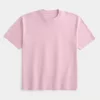 Boxy Heavyweight Cotton Crew T-paita