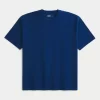 Boxy Heavyweight Cotton Crew T-paita