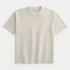 Boxy Heavyweight Cotton Crew T-paita