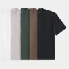 Boxy Heavyweight Cotton Crew T-paita 5 kpl