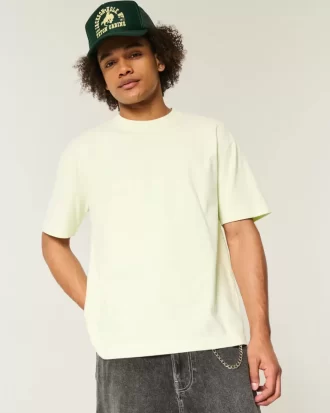 Boxy Heavyweight Crew T-paita