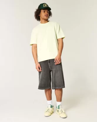 Boxy Heavyweight Crew T-paita